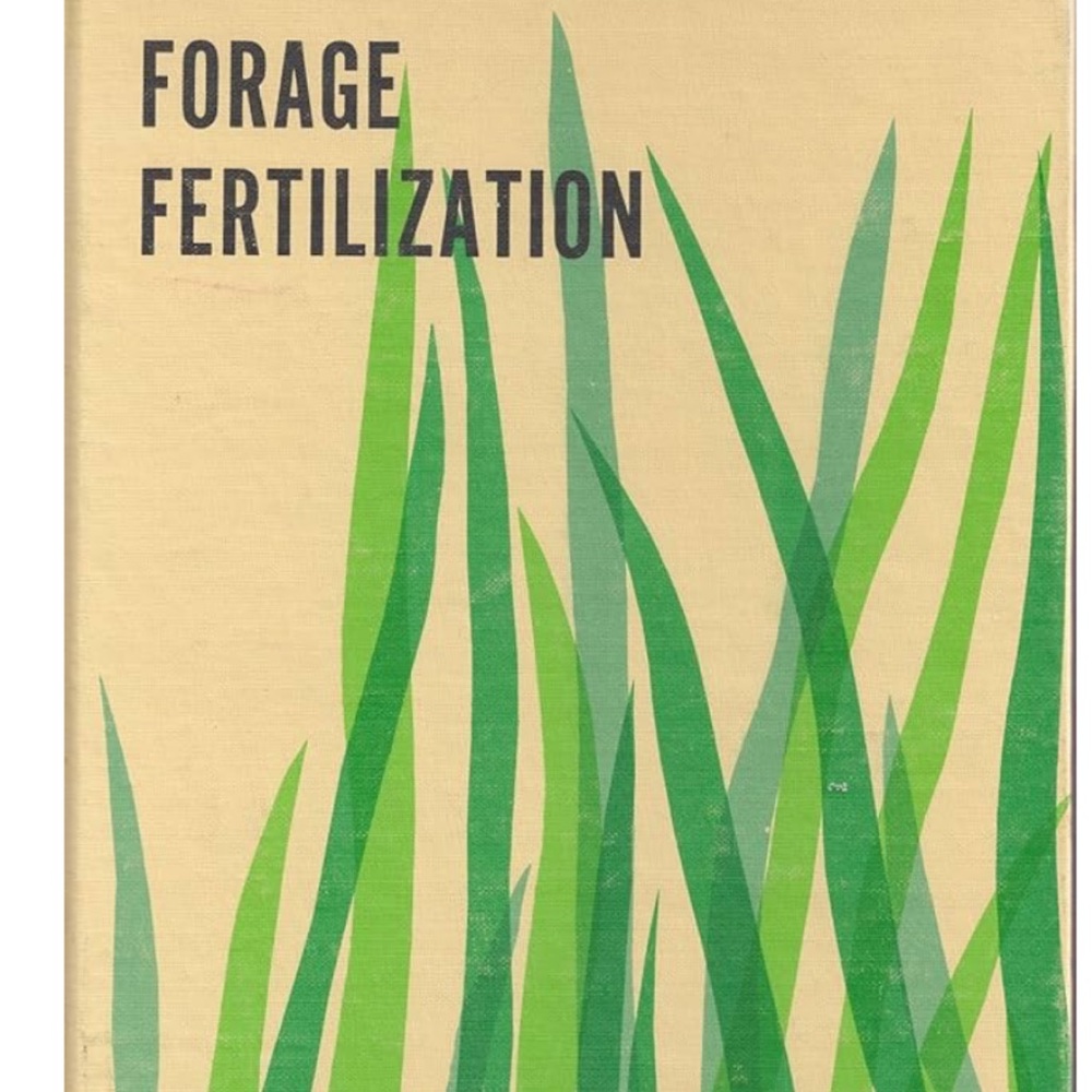 Forage Fertilization Book Cover